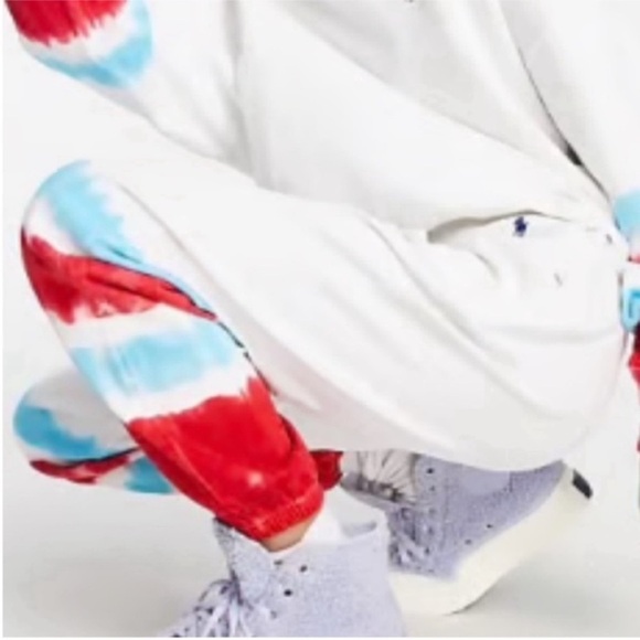 Polo Ralph Lauren Large Sweatpants Joggers Tie-Dye French Terry 100% cotton NWT - Picture 2 of 11